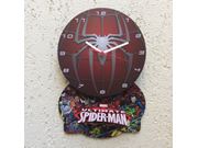 Relógio de Parede Com Pêndulo e Base Spider-man - 2725