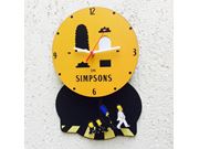Relógio de Parede com Pêndulo The Simpsons